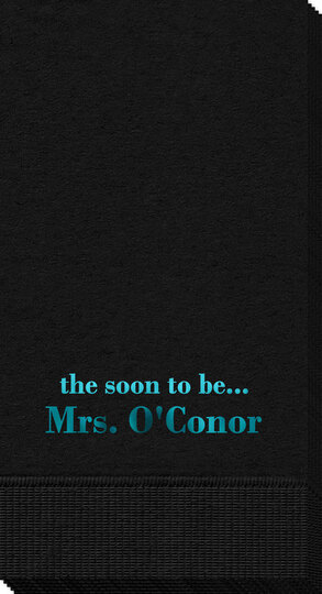 Soon to be Mrs Guest Towels